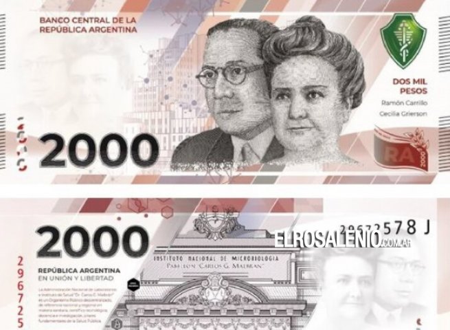 El nuevo billete de $ 2000 ya está en circulación: Cómo es y cómo detectar los falsos