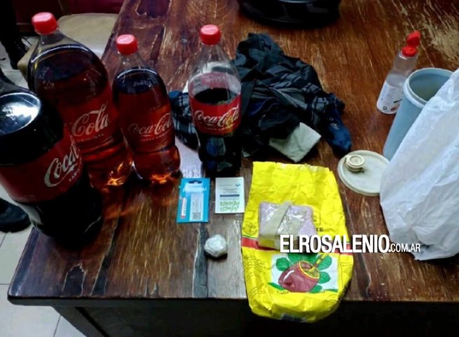 Detienen a guardiacárcel por entrar cocaína y marihuana al penal