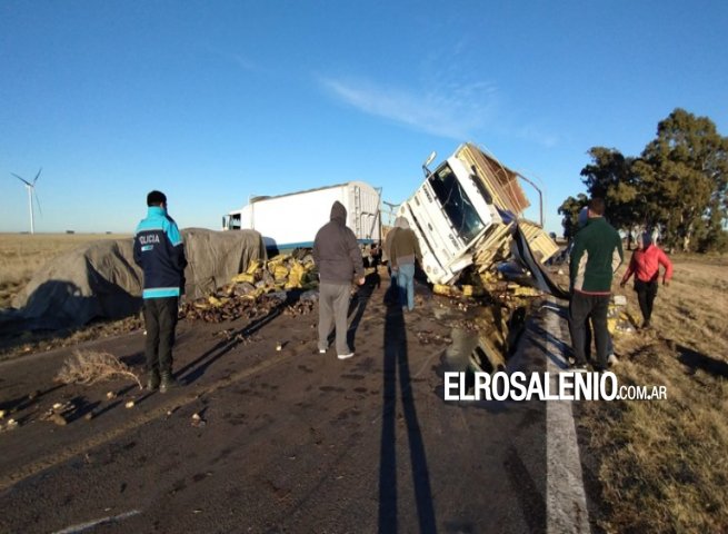 Un puntaltense protagonizó un accidente en la ruta 3