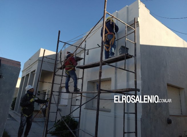 Realizaron arreglos y pintura en el Hogar Municipal del Anciano