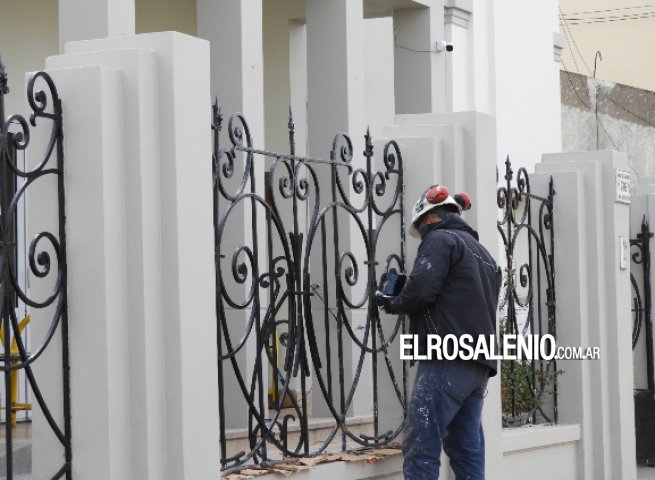 Realizaron arreglos y pintura en el Hogar Municipal del Anciano