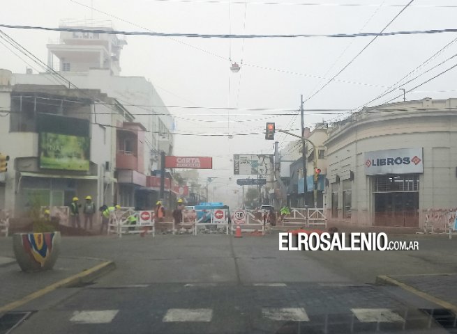 Hasta las 16 hs estará cortada la esquina de Irigoyen y Paso