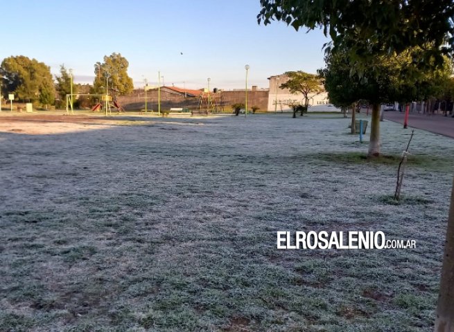 El frío llegó a la ciudad