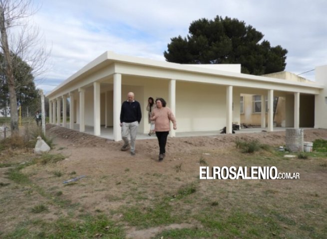 Finaliza la obra de construcción de aulas para la Escuela Agraria