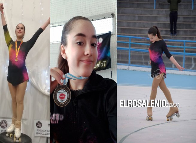 Joven rosaleña busca sponsors para participar del Campeonato Nacional de Patinaje