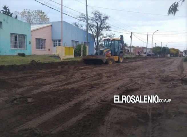 El municipio firmó el contrato para la pavimentación de 6 cuadras