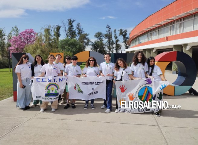 Estudiantes del distrito participaron de un encuentro nacional en Santiago del Estero