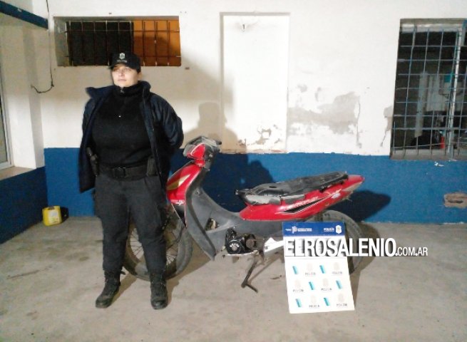 Detenido por circular en moto con pedido de secuestro