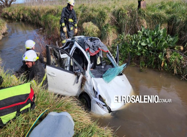 Una mujer falleció en un accidente en la Ruta 51