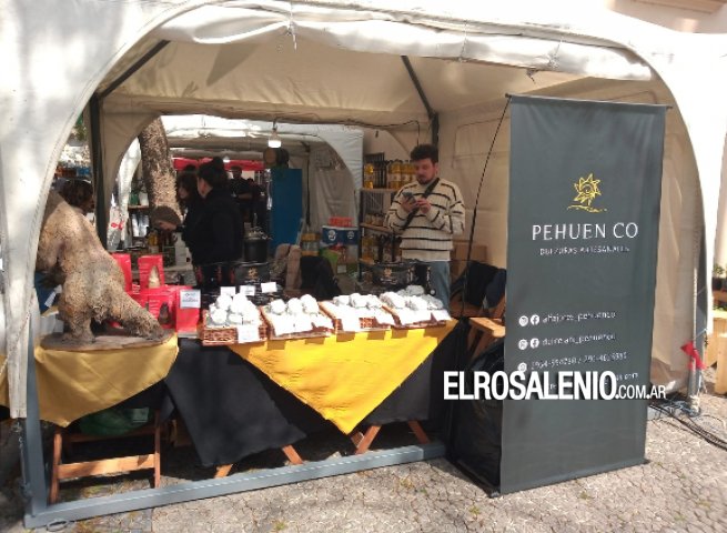 Productores rosaleños representaron al partido en una feria gastronómica