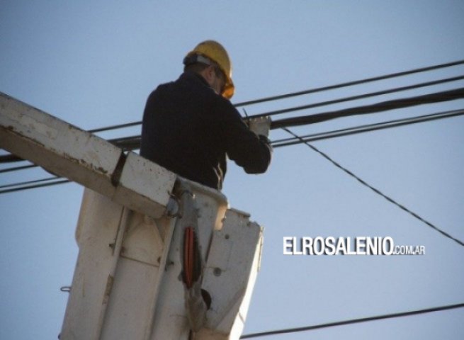 Villa Arias: Corte de energía para la mañana de hoy