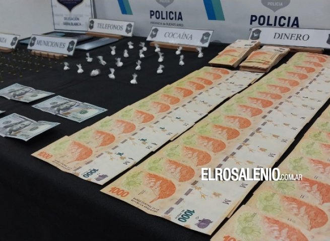 Allanaron una casa y secuestraron droga lista para la venta