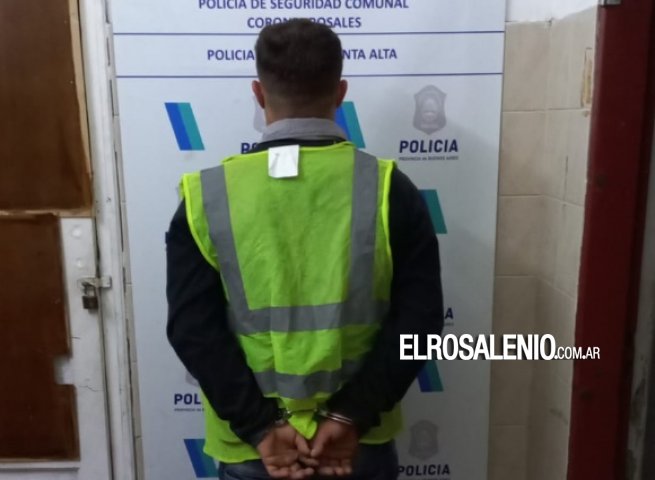 Tenía pedido de detención y fue capturado esta mañana