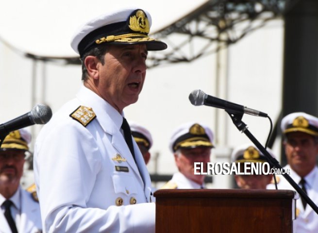 El contraalmirante Carlos Allievi es el nuevo jefe de la Armada