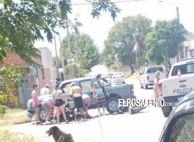 Motociclista está en estado crítico tras un accidente