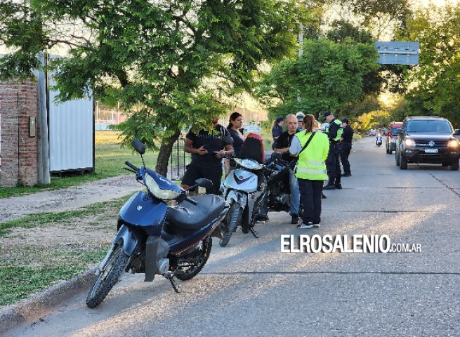 Secuestran 17 motos por falta de documentos e infracciones