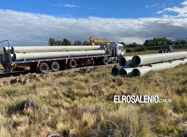 Provincia inició la obra de recambio de acueductos en Punta Alta y Bahía Blanca