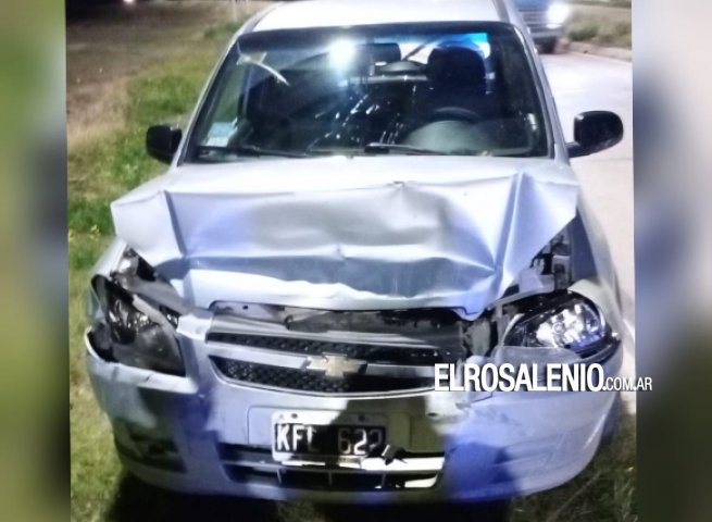 Otro vehículo fue embestido de atrás en cercanías al Puente Naranja