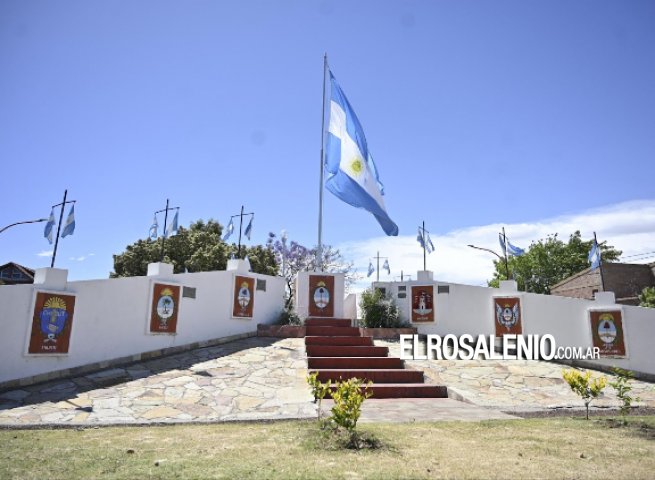 El Monumento a las Provincias lucirá las banderas de cada una de las provincias