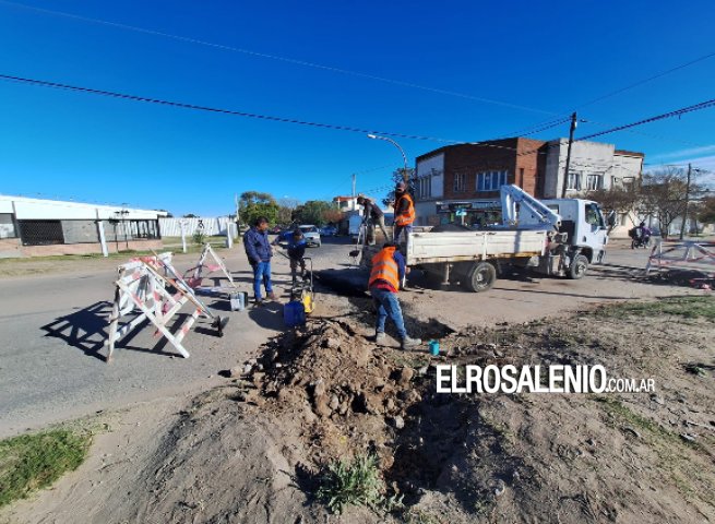 Gral terminó reparaciones en hormigón y ahora continúa con asfalto frío