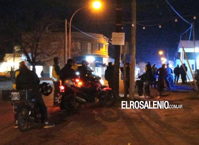 Ayer por la tarde hubo otra alcoholemia positiva a un motociclista