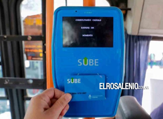 Habilitan sistema para validar la carga de la SUBE en el colectivo