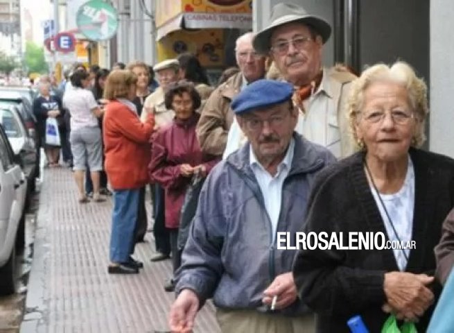 Atención jubilados y pensionados: cierran los bancos y se pasan los cobros de junio