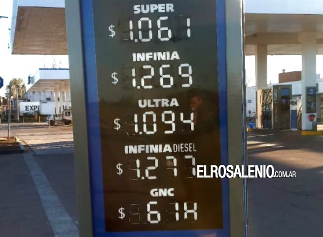 Desde hoy rigen nuevos valores de combustible