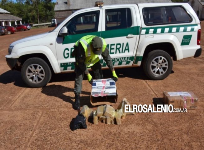 Encomienda narco: detienen a dos personas que iban a recibir 13 kilos de droga 