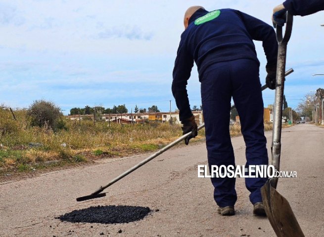 Realizarán tareas de bacheo en distintos sectores de la ciudad