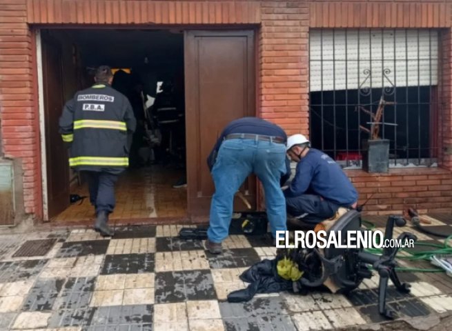 Falleció un hombre de 80 años tras sufrir quemaduras en un incendio 