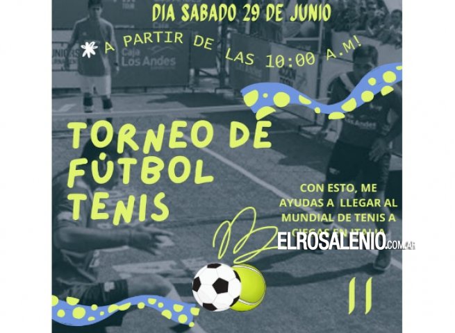 Profe no vidente busca fondos para competencia de Tenis a Ciegas en Italia