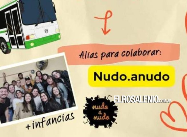 Nudo a Nudo junta fondos para viajar a “La República de los Niños” en La Plata