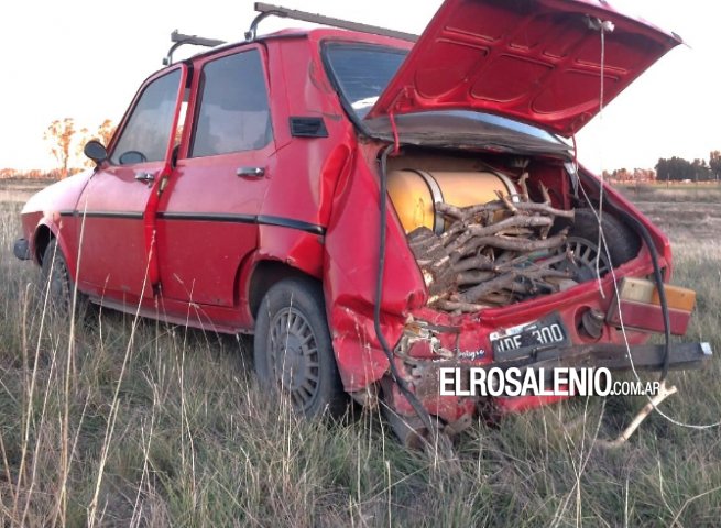 Choque de vehículos en ruta 3 a metros de Bajo Hondo