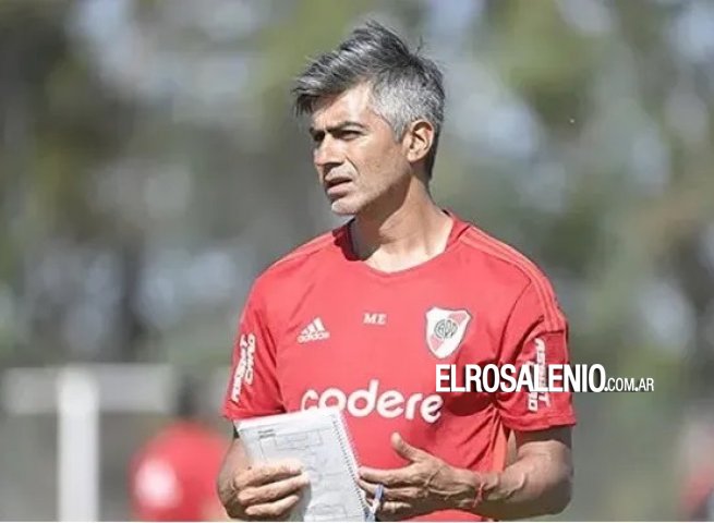 El puntaltense Marcelo Escudero dirigirá a River hasta que asuma Gallardo