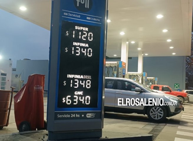 Así quedaron los precios de los combustibles en Punta Alta con el aumento de agosto