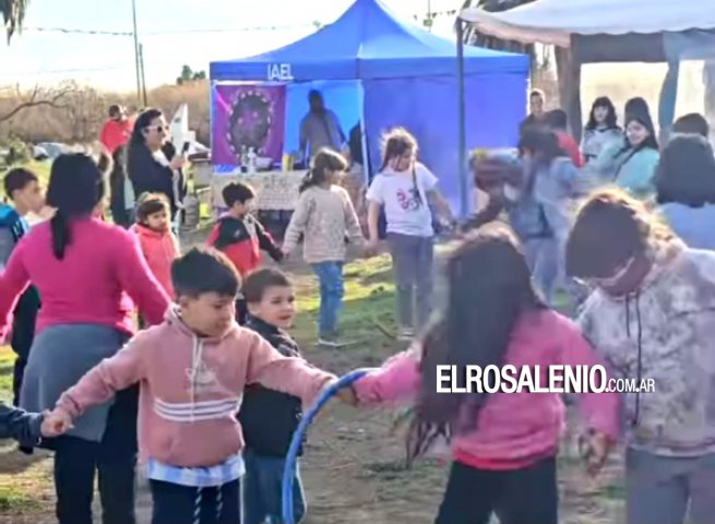 Villa Arias también celebró el Día de las Infancias