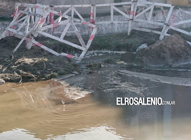 Otra vez un caño roto en Paso y Río Dulce: aseguraron que se había reparado