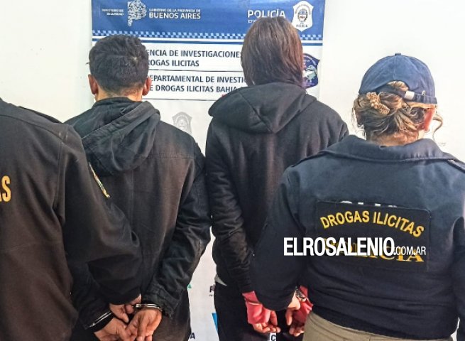 Un hombre y una mujer ex policía fueron detenidos esta madrugada por comercialización de cocaína