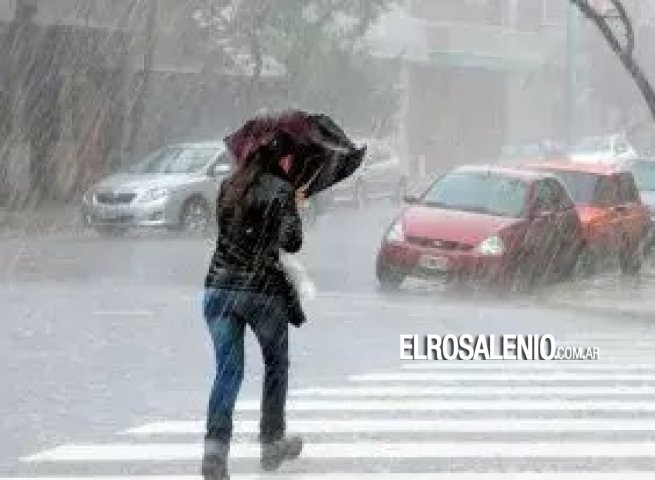 “Será una lluvia normal y el viento tendrá ráfagas fuertes pero no para alarmarse”