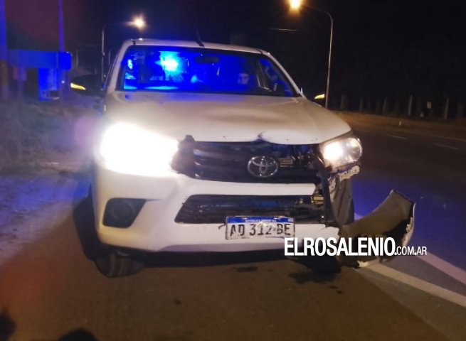 Chocaron una camioneta y un auto en el acceso a Villa del Mar