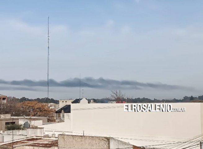 Las cortinas de humo que se ven hacia la BNPB, son por simulacros de incendios