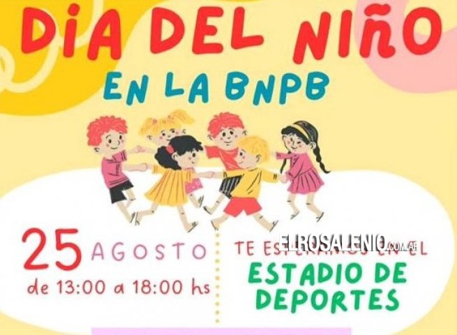 Festival para celebrar el “Día del Niño” en el Estadio de la Base Naval