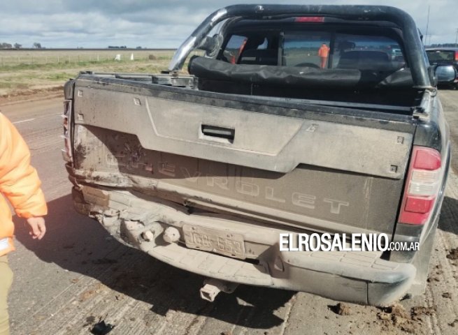 Fuerte choque en cadena entre Coronel Dorrego y El Perdido