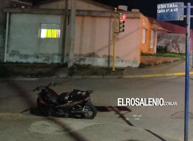 Otro accidente de tránsito en una esquina donde funcionan mal los semáforos