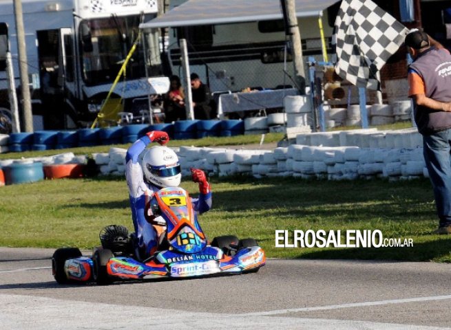 El puntaltense Mateo Ferlido tuvo una actuación brillante en el Kartódromo de Mar del Plata