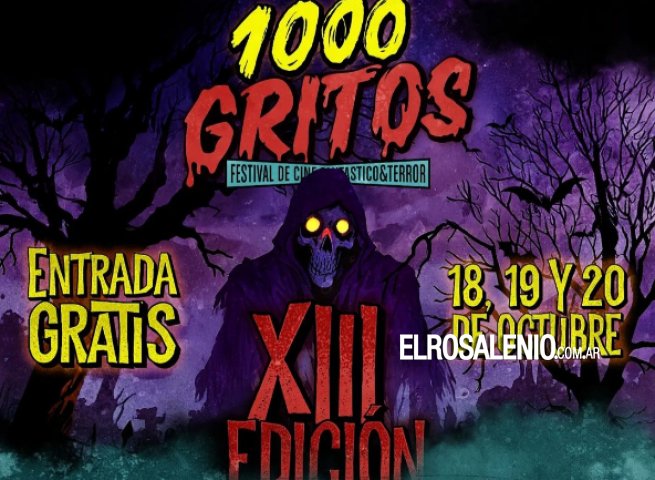 Llega la 13ª edición del Festival 1000 Gritos: cine independiente en Punta Alta