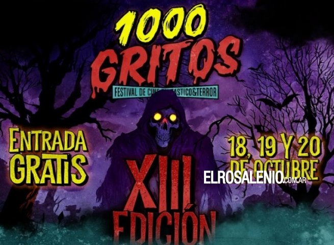 Ya consolidado en el circuito nacional, llega la 13° edición del Festival 1.000 Gritos