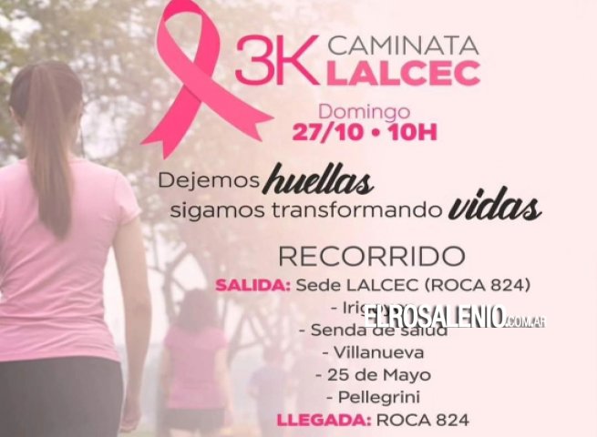 LALCEC organiza una nueva edición de la tradicional Caminata 3K