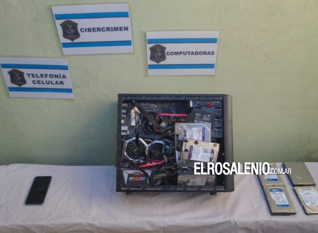 Allanaron un domicilio de Albatros XV y secuestraron material de abuso sexual infantil